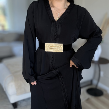 Caftan Minimaliste Chic – Sans Ceinture