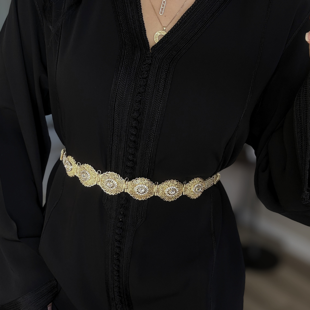 Mdamma / Ceinture Métallique – Style Raffiné