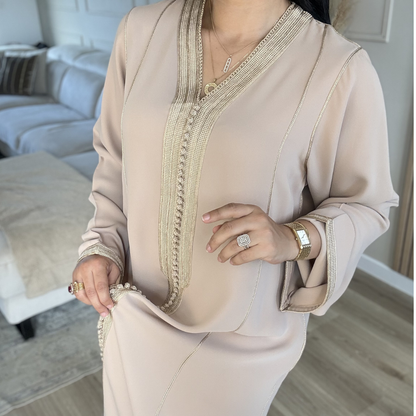 Caftan Minimaliste Chic – Sans Ceinture