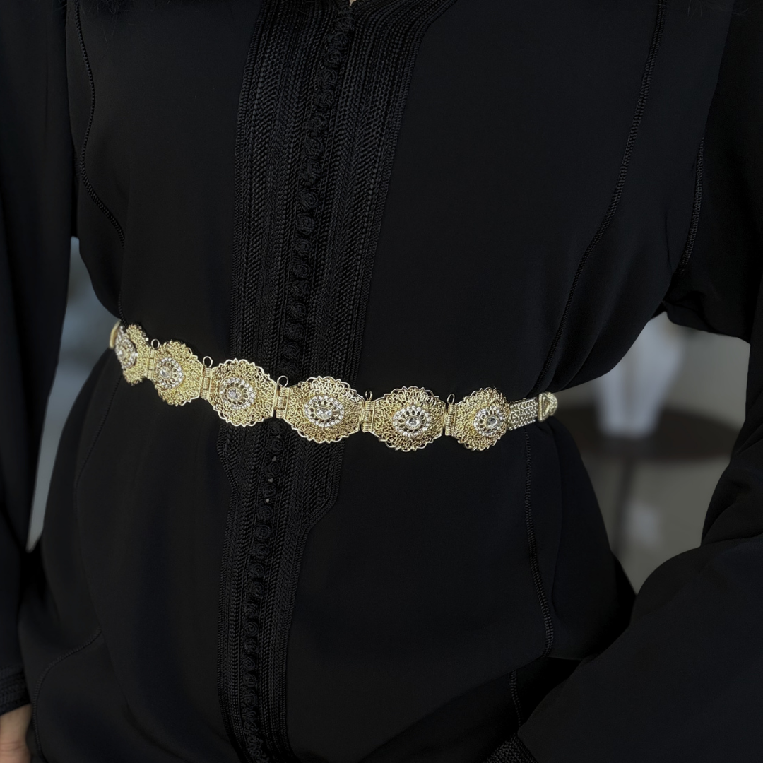 Mdamma / Ceinture Métallique – Style Raffiné
