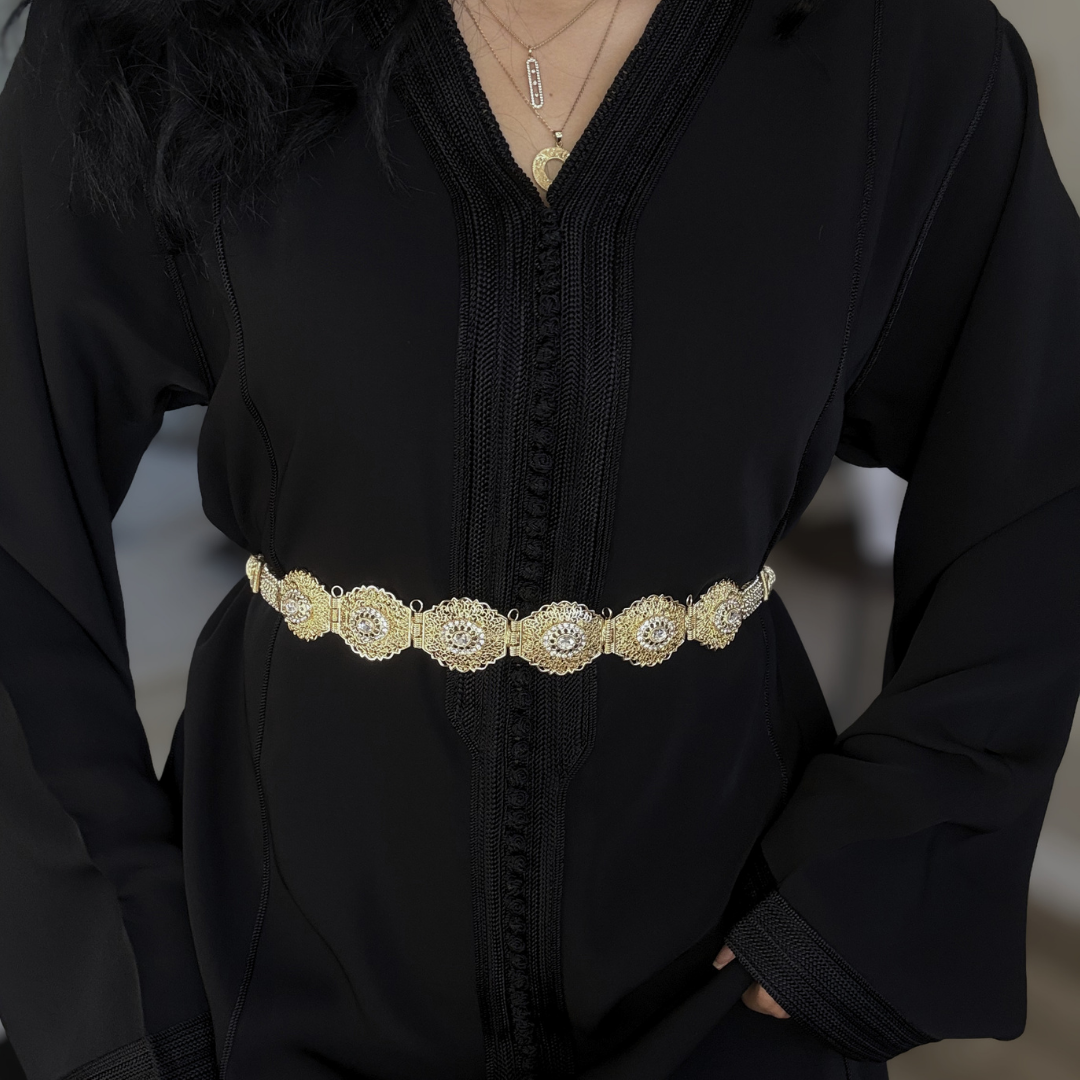 Mdamma / Ceinture Métallique – Style Raffiné