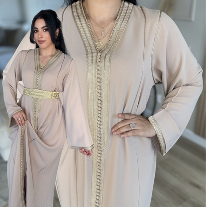 Caftan Minimaliste Chic – Sans Ceinture