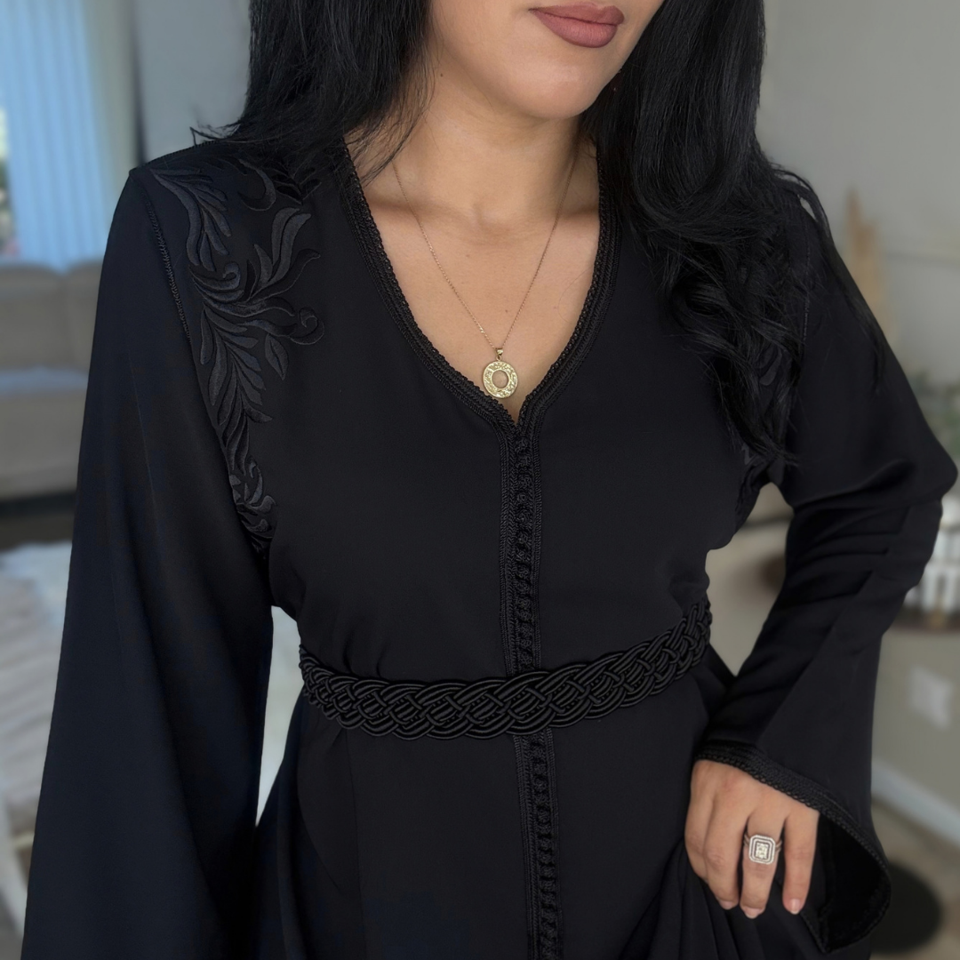 Caftan Crêpe de Soie – Tarz Rbati