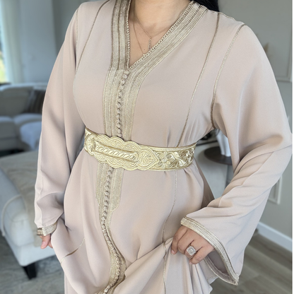 Ceinture Artisanale Fassi – Skalli Doré