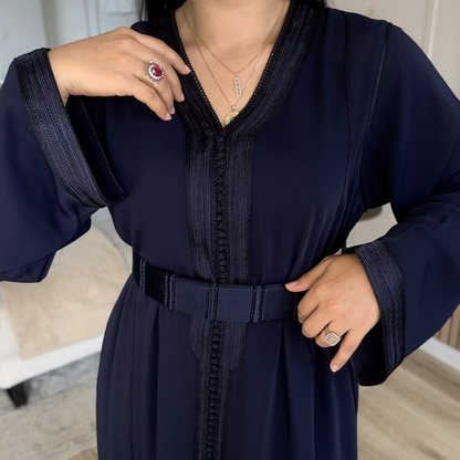 Caftan Minimaliste Chic – Sans Ceinture