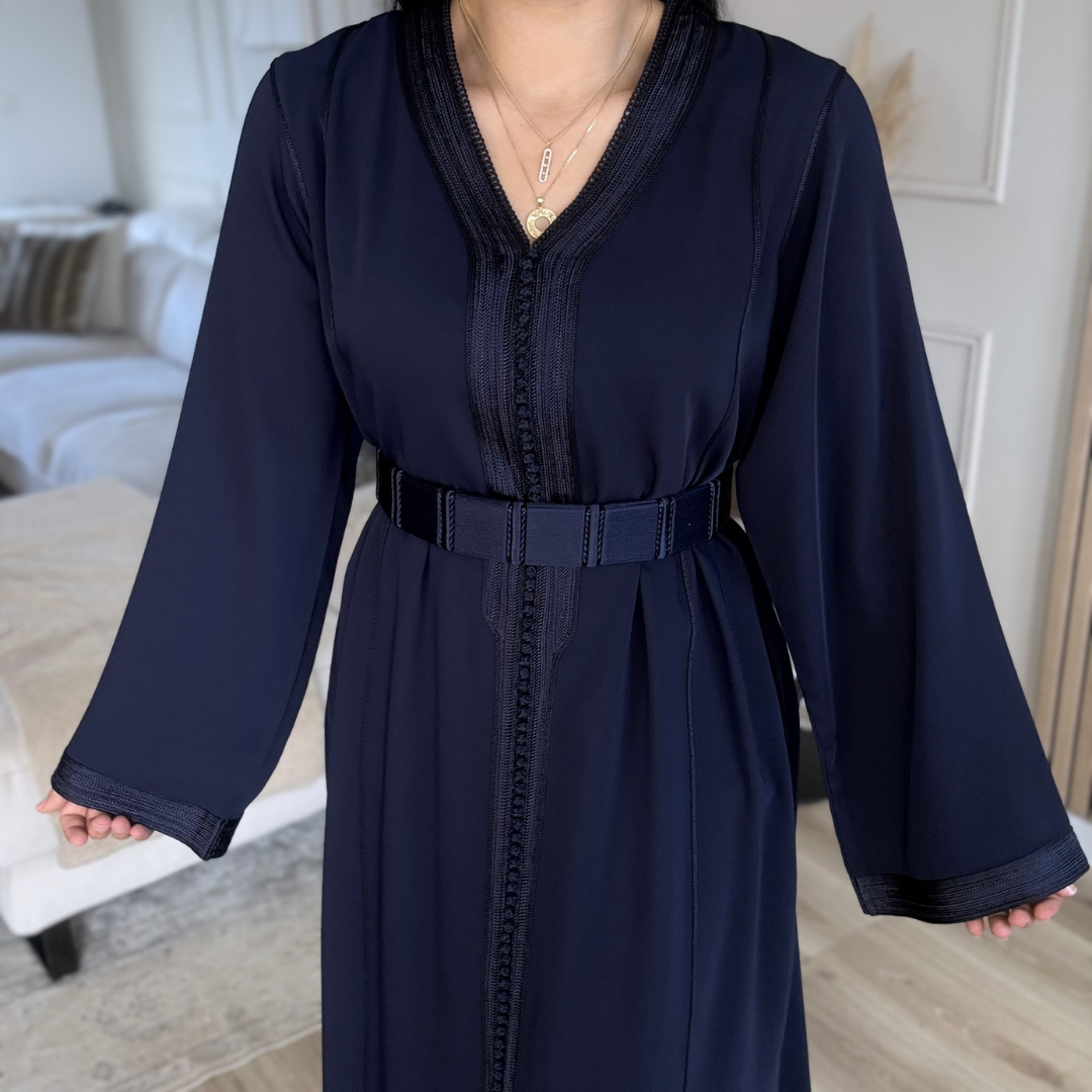 Caftan Minimaliste Chic – Sans Ceinture