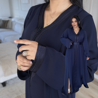 Caftan Minimaliste Chic – Sans Ceinture
