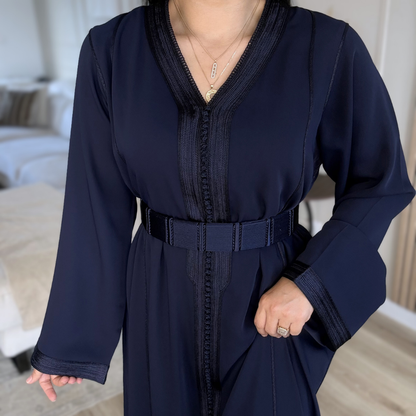 Caftan Minimaliste Chic – Sans Ceinture