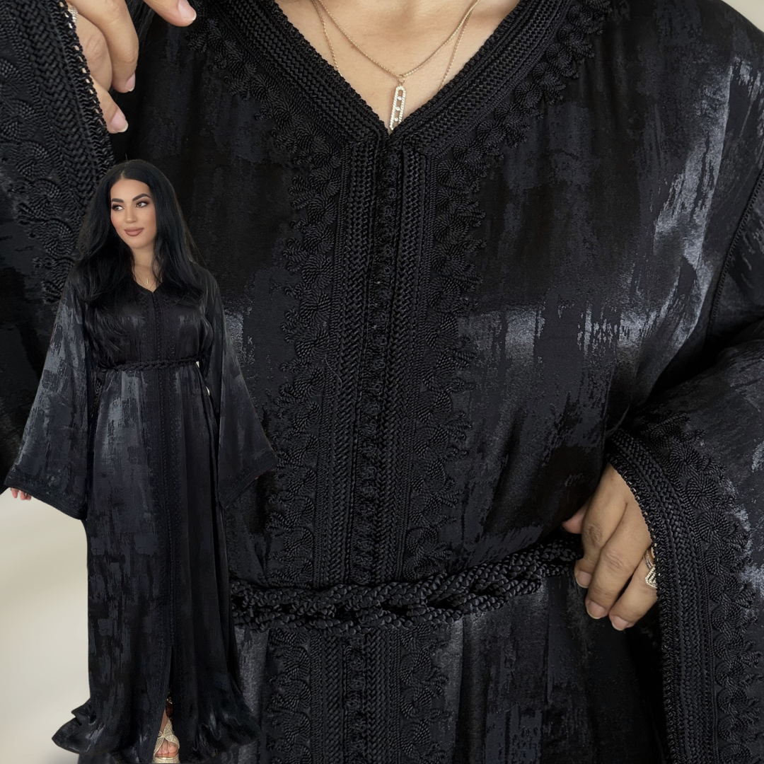 Caftan Kamkha – Zwa9 Lmaalam - Noir