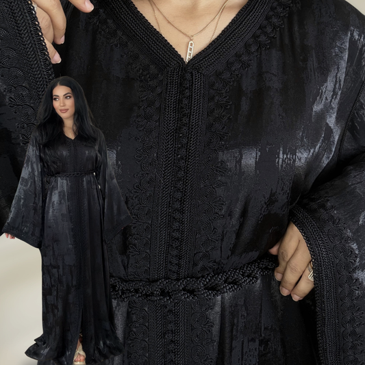 Caftan Kamkha – Zwa9 Lmaalam - Noir