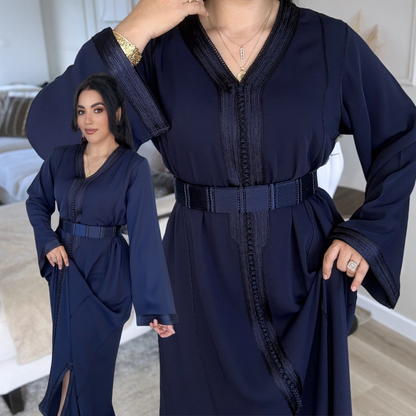 Caftan Minimaliste Chic – Sans Ceinture
