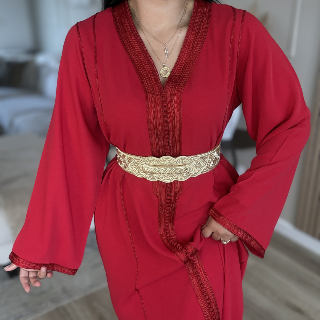 Ceinture Artisanale Fassi – Skalli Doré
