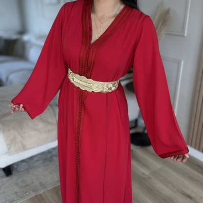 Caftan Minimaliste Chic – Sans Ceinture