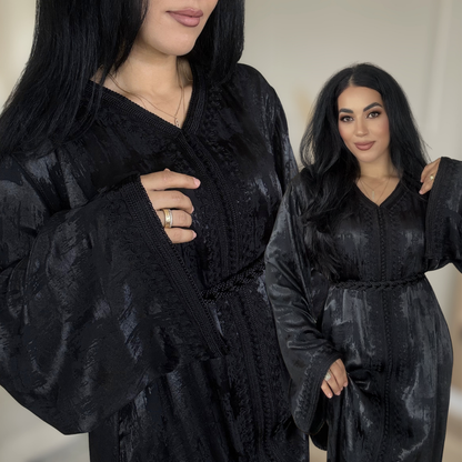 Caftan Kamkha – Zwa9 Lmaalam - Noir