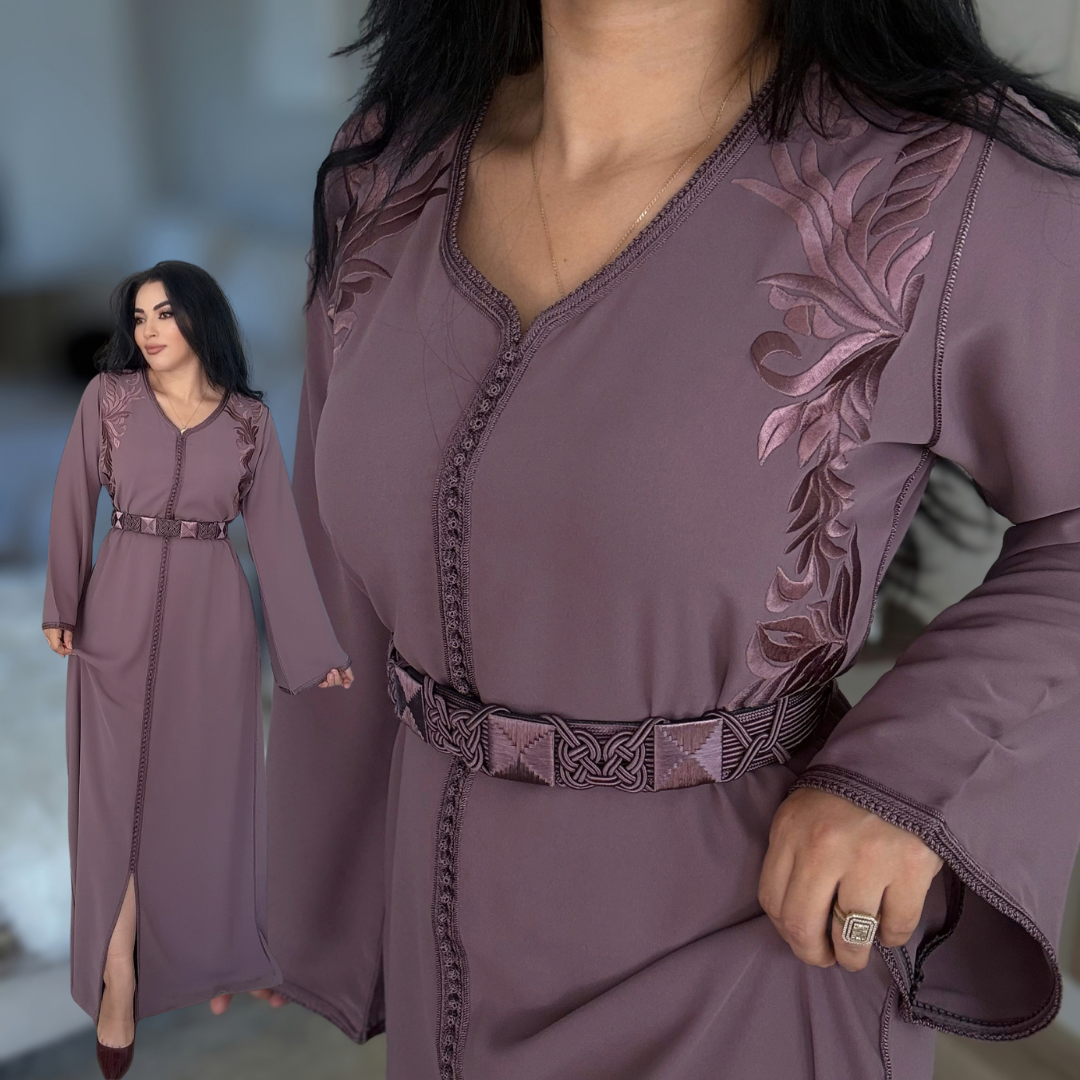 Caftan Crêpe de Soie – Tarz Rbati