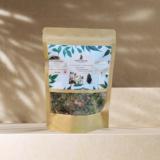 🌿 TISANE CAPILLAIRE – La Touche Marocaine