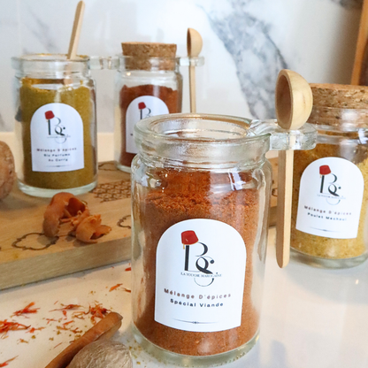 12 Étiquettes Spécial Épices - LA TOUCHE MAROCAINE