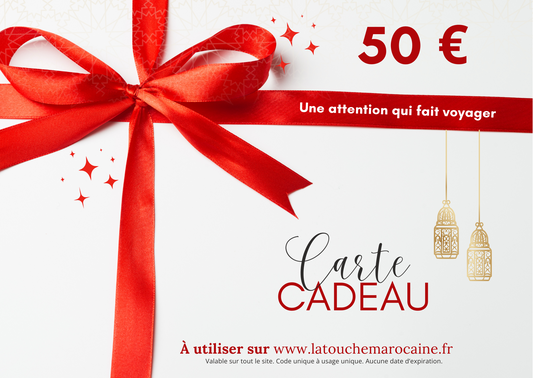 Carte Cadeau - La Touche Marocaine