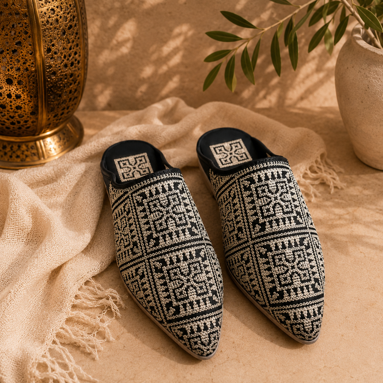 Babouches Artisanales de Fès – Broderie Skalli